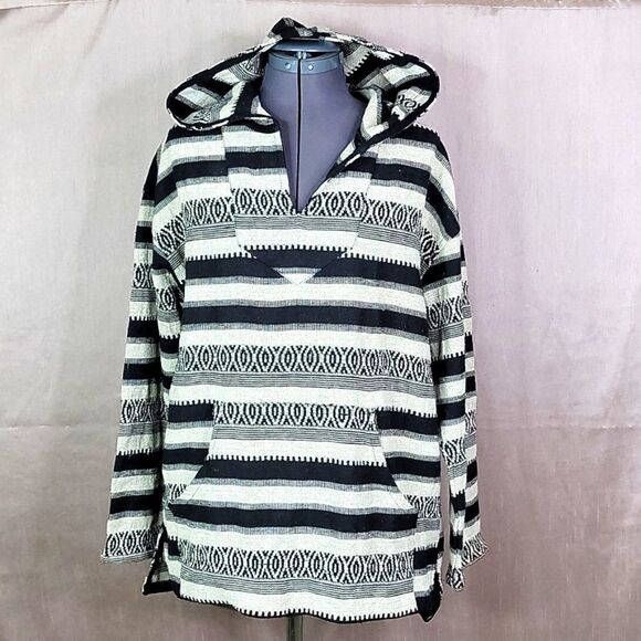 FOREVER 21‎ Bohemian Pullover Hoodie Medium - Picture 1 of 8